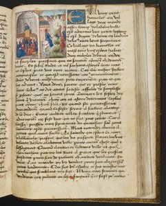 Pagina da Cent Nouvelles Nouvelles, c.1461-62