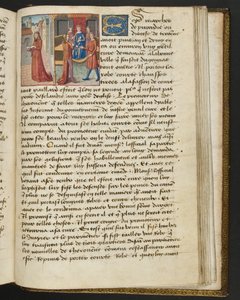 Pagina da Cent Nouvelles Nouvelles, c.1461-62