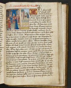 Pagina da Cent Nouvelles Nouvelles, c.1461-62