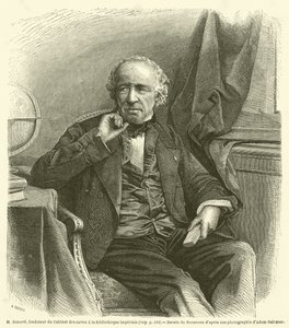 M Jomard, fondatore del Gabinetto delle carte alla Biblioteca imperiale da French School