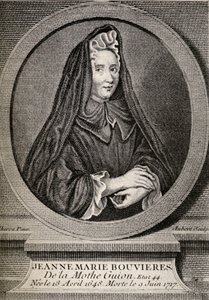 Madame Guyon (1648-1717) illustrazione da 