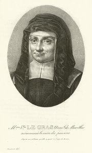 Madame Le Gras, Louise de Marillac da French School