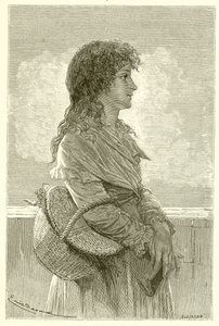 Madame Roland nella sua infanzia da French School