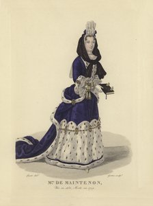 Madame de Maintenon, amante del re Luigi XIV di Francia