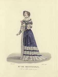 Madame de Montespan, amante del re Luigi XIV di Francia
