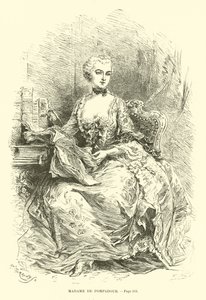 Madame de Pompadour da French School