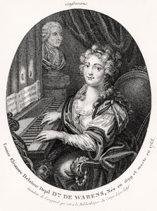 Madame de Warens, c.1789 (incisione) da French School