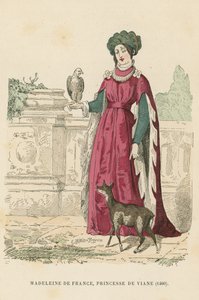 Maddalena di Francia, Principessa di Viana da French School