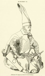 Maometto II (incisione) da French School