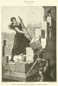 Maggio 1570, Margot Delaye sulle mura di Montelimar da French School