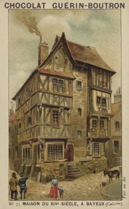 Casa del XIV secolo, a Bayeux, Calvados