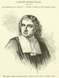 Maestro Boulay, sarto nel diciassettesimo secolo da French School