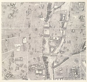 Mappa di Parigi che mostra l