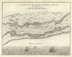 Mappa del Regno di Juida, o Whidah