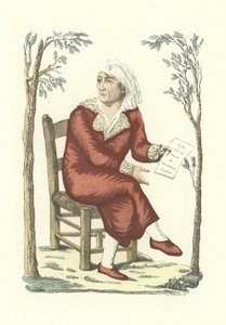 Marat in vestaglia da French School
