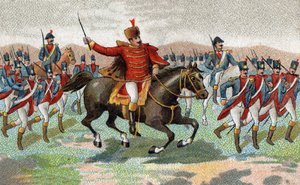 Maresciallo Joachim Murat alla battaglia di Iena (Germania, 14 ottobre) da French School
