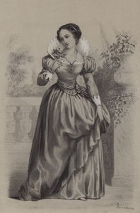 Marguerite Morus, Margaret More, Mistress Roper (incisione) da French School