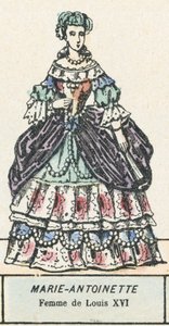 Maria Antonietta, moglie di Luigi XVI da French School