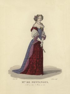 Marie Angelique de Scorailles, Duchessa di Fontanges, amante del re Luigi XIV di Francia