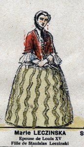 Maria Leszczynska (1703-1768), regina di Francia, moglie di Luigi XV. In 