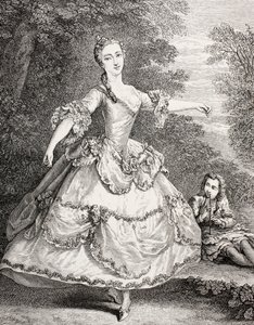 Marie Salle, 1875 da French School