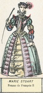Maria Stuarda, moglie di Francesco II da French School