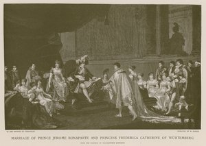 Matrimonio del principe Girolamo Bonaparte e della principessa Federica Caterina di Württemberg
