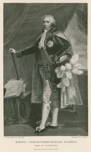 Maresciallo Charles-Pierre-Francois Augereau da French School