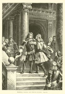 Maresciallo Villars e Principe Eugenio da French School