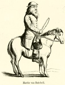 Martin van Butchell (incisione) da French School