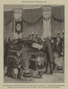 Funerale massonico (incisione)