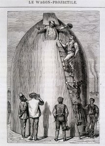 Maston ingrassato - in "Dalla Terra alla Luna" di Jules Verne