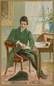 Mathieu de Dombasle da French School