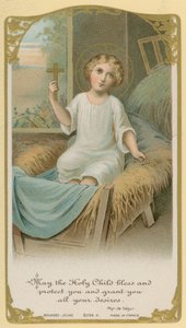 Che il Santo Bambino ti benedica e ti protegga e ti conceda tutti i tuoi desideri da French School