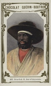 Menelik II, Re d