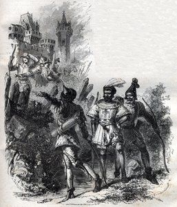 Mercenari e banditi di Papa Clemente VI (Pierre Roger) da French School