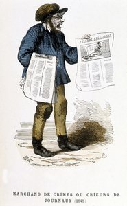 Mercante di crimini o venditore di giornali