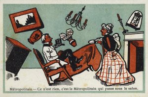 Metro - non è niente, è la metro che passa sotto il salotto da French School