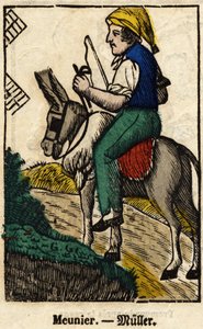 Serie sui mestieri, immagine di Epinal del XIX secolo da French School