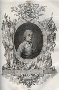 Michael Friedrich Benedikt barone von MELAS, feldmaresciallo - Nuova Enciclopedia Nazionale di Maurice La Charest - 1870 da French School
