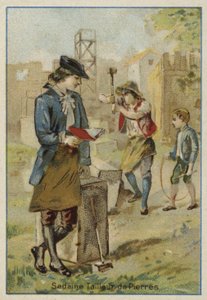 Michel-Jean Sedaine, drammaturgo e librettista francese, che lavora come manovale durante la sua giovinezza da French School