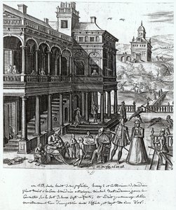 Michel de Nostradame (1503-66) consultato sul destino dei sette figli di Caterina de