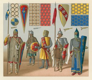 Costume del Medioevo da French School
