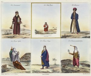 Costumi del Medio Oriente da French School