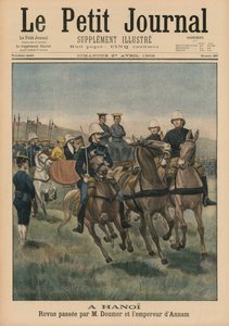 Rassegna militare di Paul Doumer, Governatore Generale dell