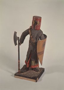Modello di un Cavaliere al tempo di Filippo Augusto (1165-1223) da French School