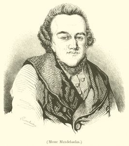 Moise Mendelssohn (incisione)