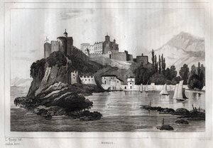 Monaco - incisione da 