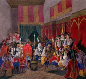 Matrimonio moresco in Algeria, c.1840-45