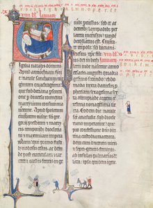 Ms.838 fol.55 Iniziali istoriate 